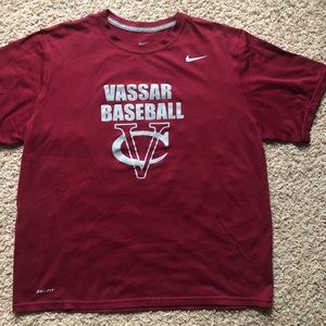 Nike Vassar Brewers Baseball T-shirt XL